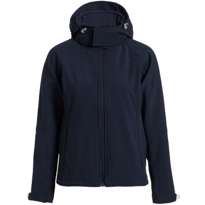 
                                                Women's Hooded Softshell Jacket Dark Blue
                                                