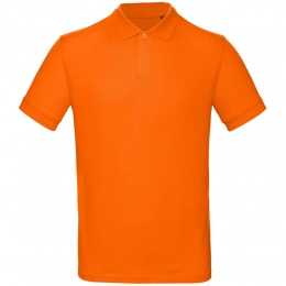Inspire men's polo shirt, orange