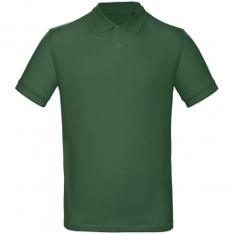 Inspire men's polo shirt, dark green