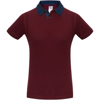 
                                                Men's DNM Forward Burgundy Polo Shirt
                                                