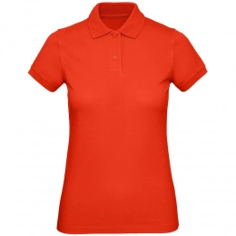 Inspire women's polo shirt, red