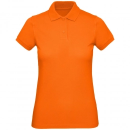 Inspire women's polo shirt, orange