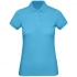 Inspire women's polo shirt, turquoise
