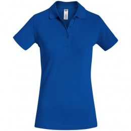 Safran Timeless Women's Polo Shirt Bright Blue