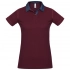 Women's DNM Forward Burgundy Polo Shirt