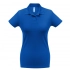 Women's polo shirt ID.001 bright blue