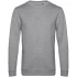 Unisex sweatshirt Set In, gray melange