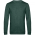 Unisex sweatshirt Set In, dark green melange
