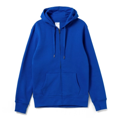 
                                                Hooded sweatshirt with zipper unisex King, bright blue
                                                