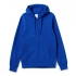 Hooded sweatshirt with zipper unisex King, bright blue