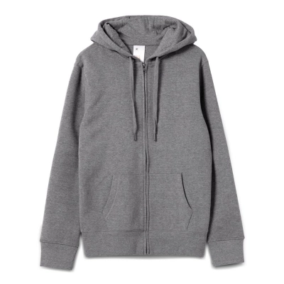 
                                                Hooded sweatshirt with zipper unisex King, dark gray melange
                                                