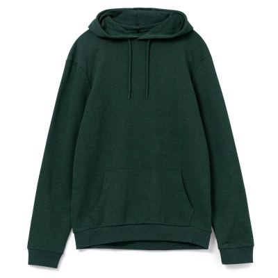 
                                                Unisex Hoodie with Hood, Dark Green Melange
                                                