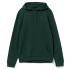 Unisex Hoodie with Hood, Dark Green Melange