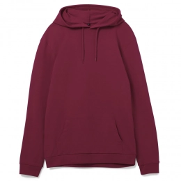Unisex Hoodie with Hood, Burgundy