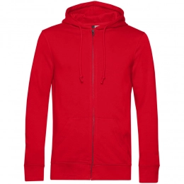 Unisex BNC Organic zip hoodie, red