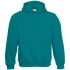 Hooded sweatshirt, dark turquoise