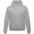 Hooded sweatshirt, grey melange