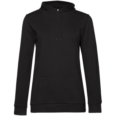 
                                                Толстовка с капюшоном женская Hoodie, черная
                                                