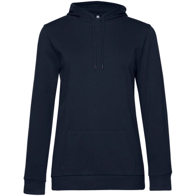 
                                                Толстовка с капюшоном женская Hoodie, темно-синяя
                                                