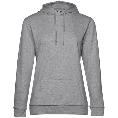 
                                                Толстовка с капюшоном женская Hoodie, серый меланж
                                                
