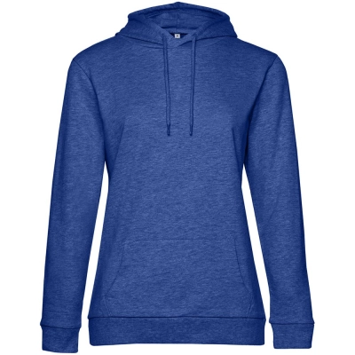 
                                                Толстовка с капюшоном женская Hoodie, ярко-синий меланж
                                                