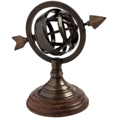 
                                                Sundial paperweight, brass
                                                