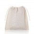 Сетчатый мешок из 100% хлопка с кулиской Сетчатый мешок из 100% хлопка с кулиской