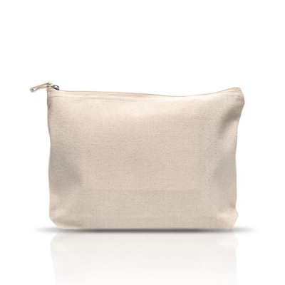 
                                                Canvas wash bag with inside pocket, 100% cotton 310g
                                                