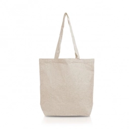 Recycled cotton foldable bag 190g / m2