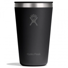 473 мл универсальный стакан с крышкой, вставляемой внутрь, черный