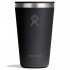 473 мл универсальный стакан с крышкой, вставляемой внутрь, черный