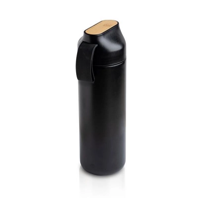
                                                600ml thermal bottle with bamboo detail
                                                