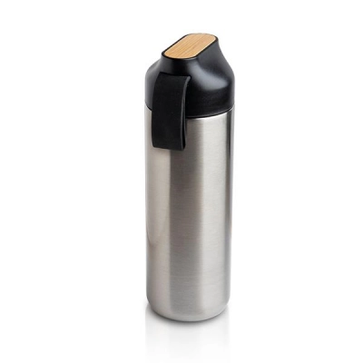 
                                                600ml thermal bottle with bamboo detail
                                                