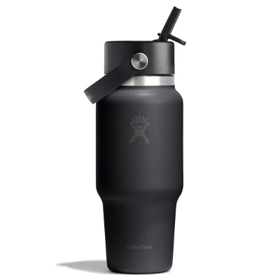 
                                                710 ML BLACK TRAVEL BOTTLE WITH WIDE FLEX STRAW
                                                