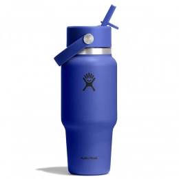 710 ML WIDE FLEX STRAW TRAVEL BOTTLE CAPRI BLUE 710 ML Wide Flex Straw Travel Bottle in Capri Blue