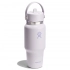 710 ML WIDE FLEX STRAW TRAVEL BOTTLE IN CLOUD PINK