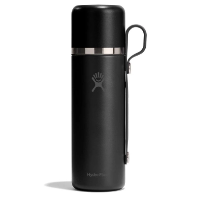 
                                                828 ml Black Thermos Flask with Cup
                                                