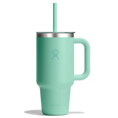 
                                            946 ML TRAVEL TUMBLER WITH CLEAR LID IN MERMAID GREEN
                                            
