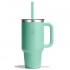 946 ML TRAVEL TUMBLER WITH CLEAR LID IN MERMAID GREEN