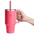 946 ML TRAVEL TUMBLER WITH CLEAR LID IN POPSTAR PINK