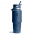 946 ML WIDE FLEX STRAW TRAVEL BOTTLE IN HARBOR BLUE