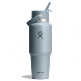 946 ML WIDE FLEX STRAW TRAVEL BOTTLE IN SHALE GRAY