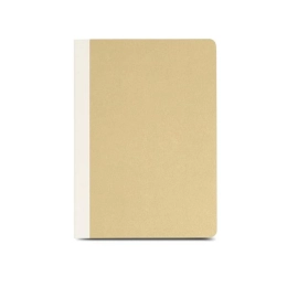 A5 Notebook with Natural Cardboard Cover / Eco-flora