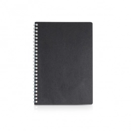 Spiral-bound A5 notebook