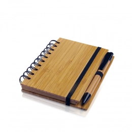Bamboo notebook A6