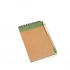 A6 notebook with pen