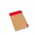 A6 notebook with pen