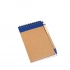 A6 notebook with pen