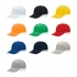 6 panel cap made of cotton