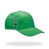 6 panel cap made of cotton